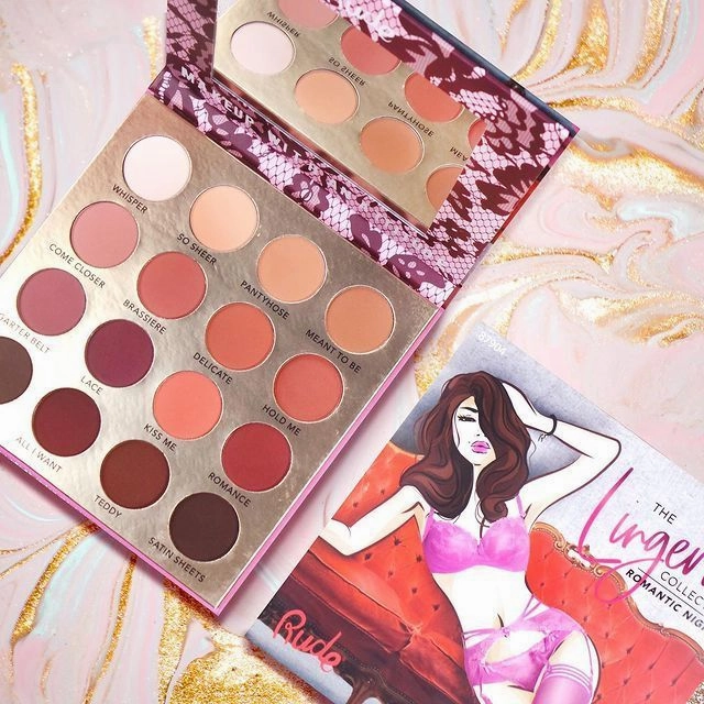 Rude Cosmetics The Lingerie Collection - Romantic Nights (Nudes)