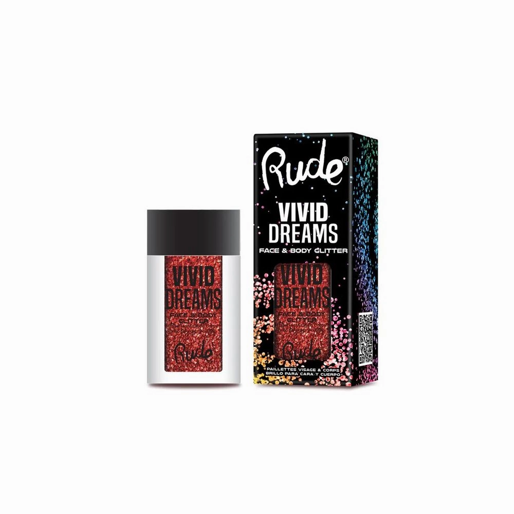 Rude Cosmetics Vivid Dreams Face & Body Glitter