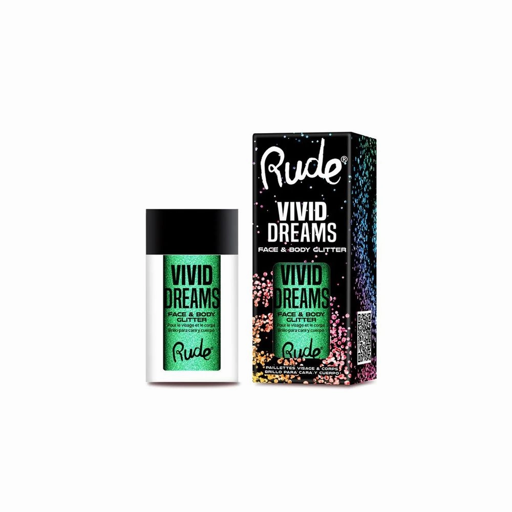Rude Cosmetics Vivid Dreams Face & Body Glitter