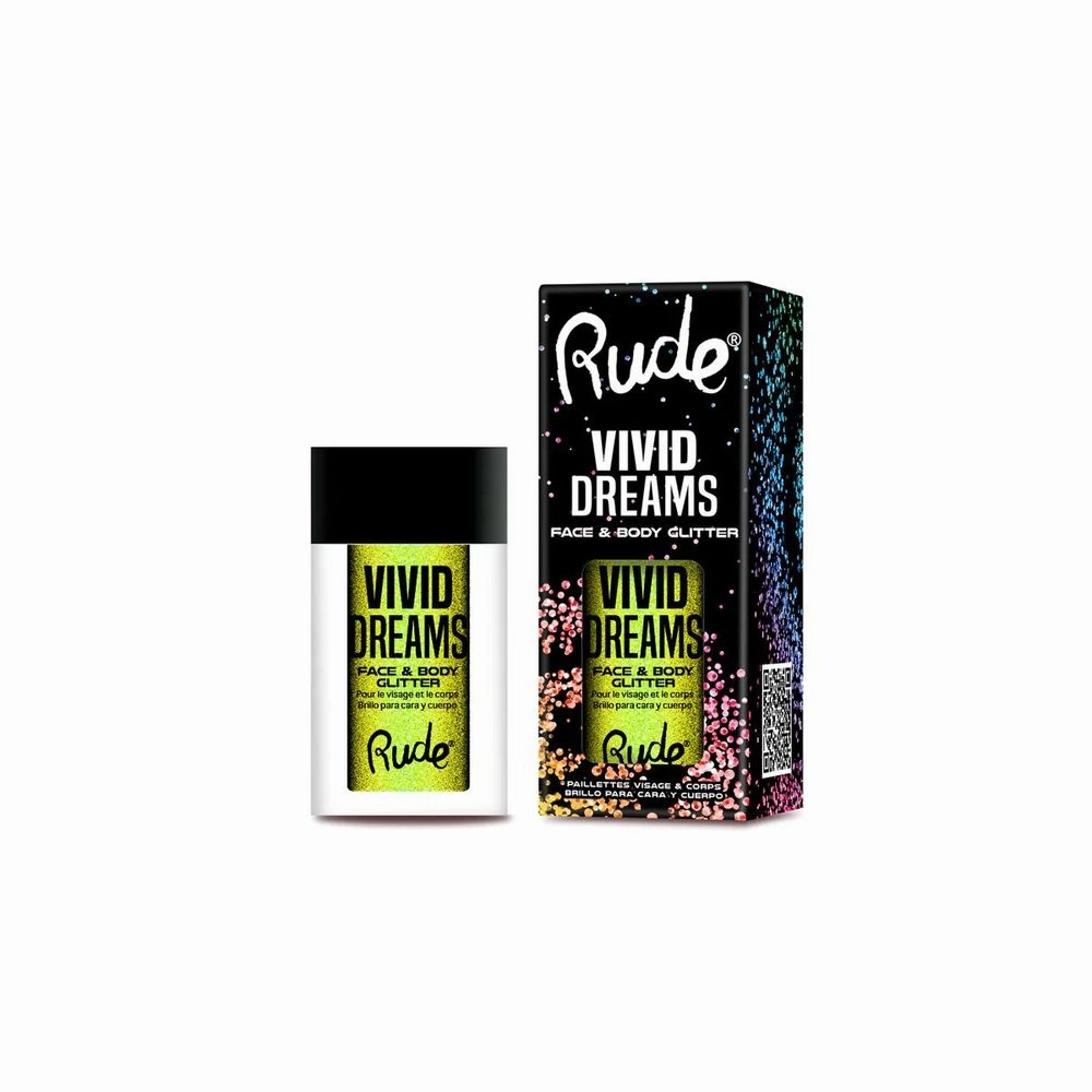 Rude Cosmetics Vivid Dreams Face & Body Glitter