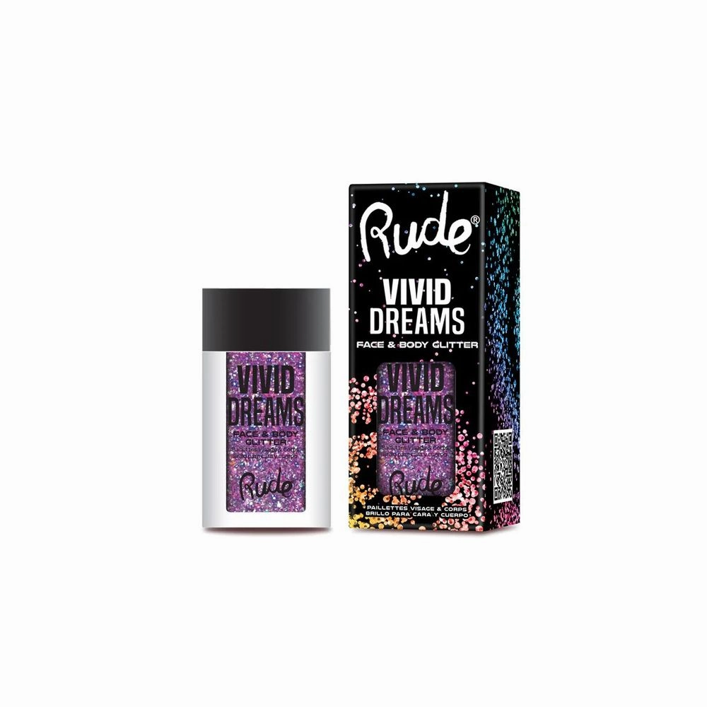 Rude Cosmetics Vivid Dreams Face & Body Glitter