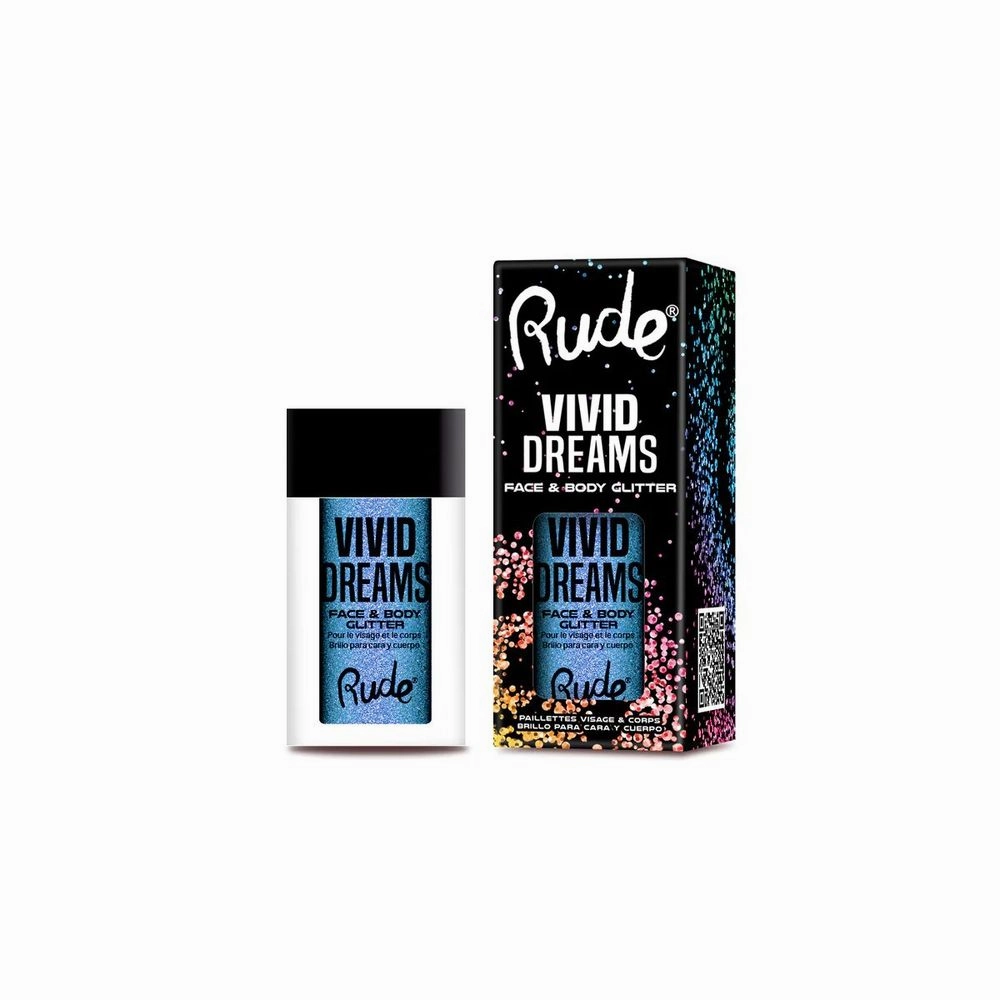 Rude Cosmetics Vivid Dreams Face & Body Glitter