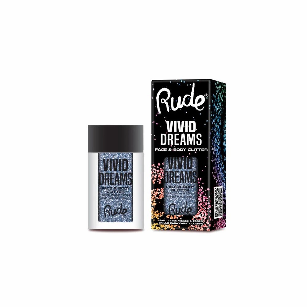 Rude Cosmetics Vivid Dreams Face & Body Glitter
