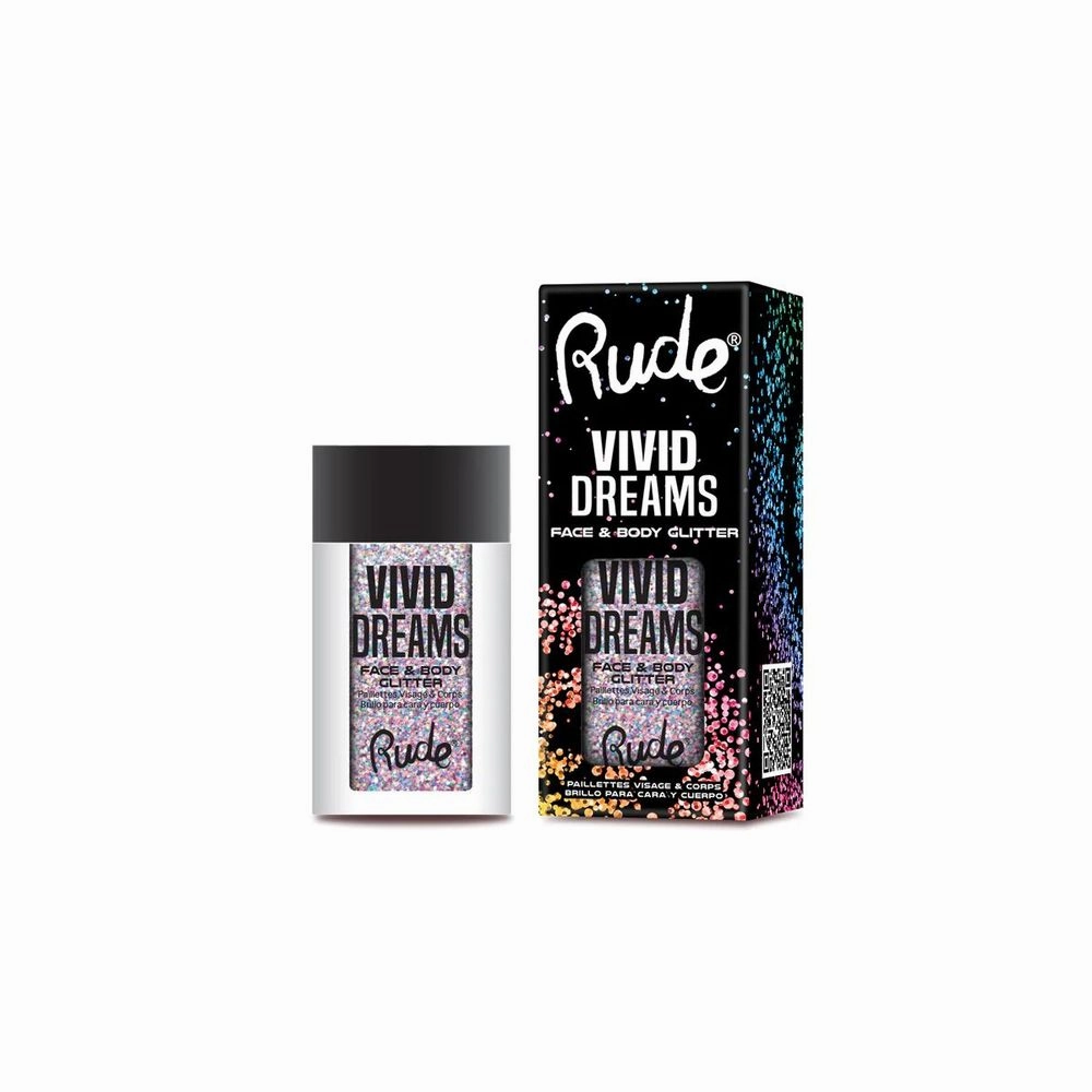 Rude Cosmetics Vivid Dreams Face & Body Glitter