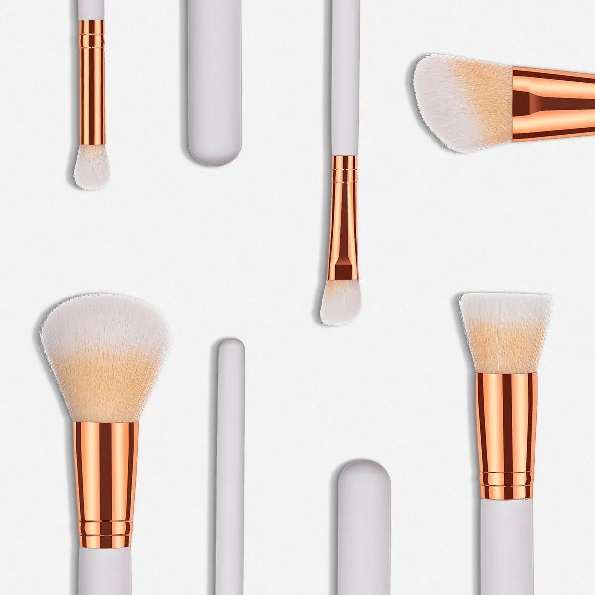 Set Makeup Tool Powder Brushes 5pcs Brush Lip Eyeliner Eyeshadow Foundation Brush Concealer Brushes for Eyebrows
