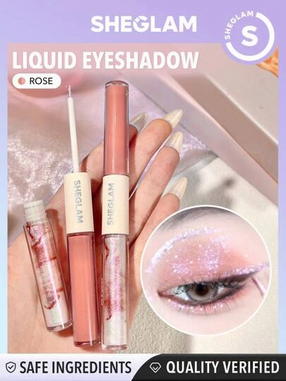 SHEGLAM Silk & Sparkle Double Ended Liquid Eyeshadow