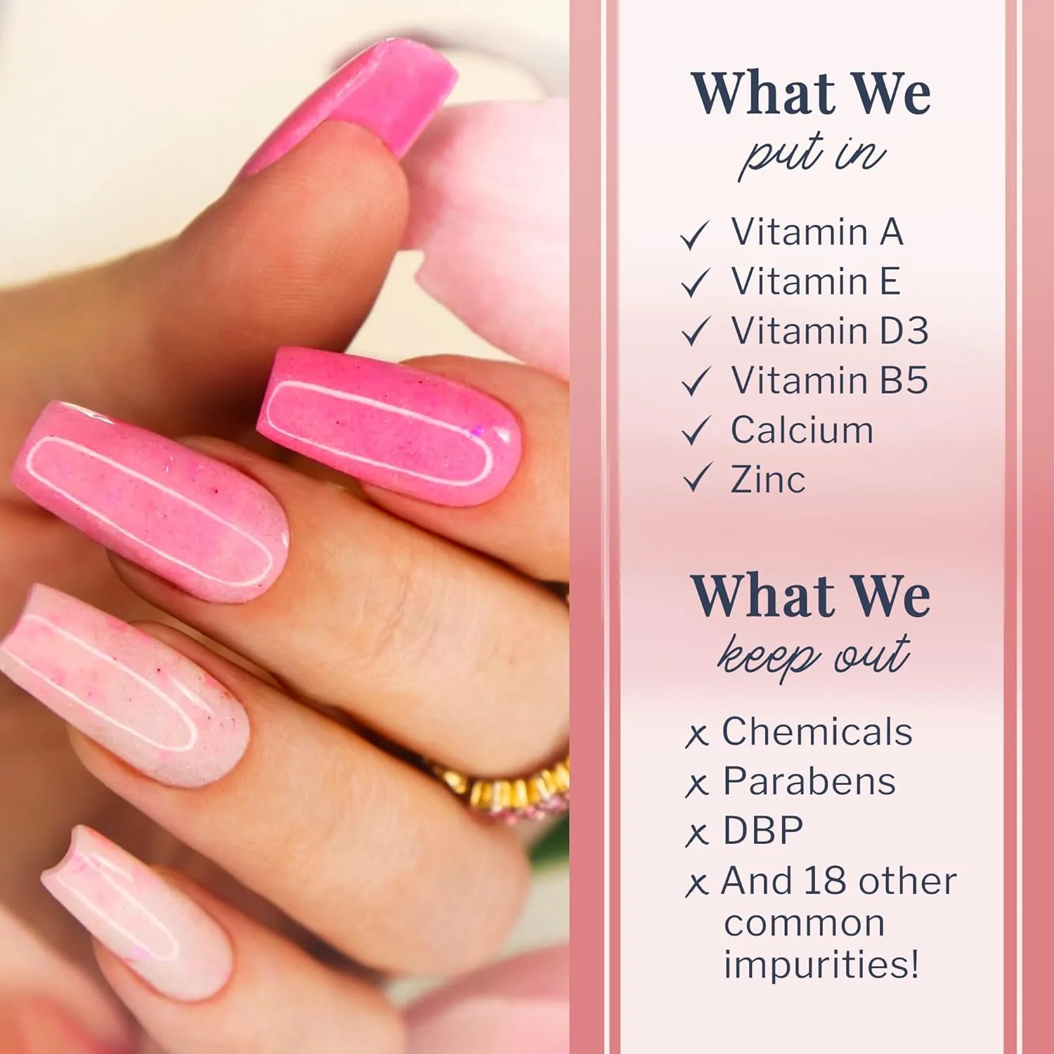 SNS Nail Dip Powder, Gelous Color Dipping Powder - Classy Cocktail Dress (Pink, Shimmer) - Long-Lasting Acrylic Nail Color & Polish Lasts 14 Days - Low-Odor & No UV Lamp Required - 1.5 Oz
