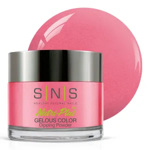 SNS Nail Dip Powder, Gelous Color Dipping Powder - Classy Cocktail Dress (Pink, Shimmer) - Long-Lasting Acrylic Nail Color & Polish Lasts 14 Days - Low-Odor & No UV Lamp Required - 1.5 Oz