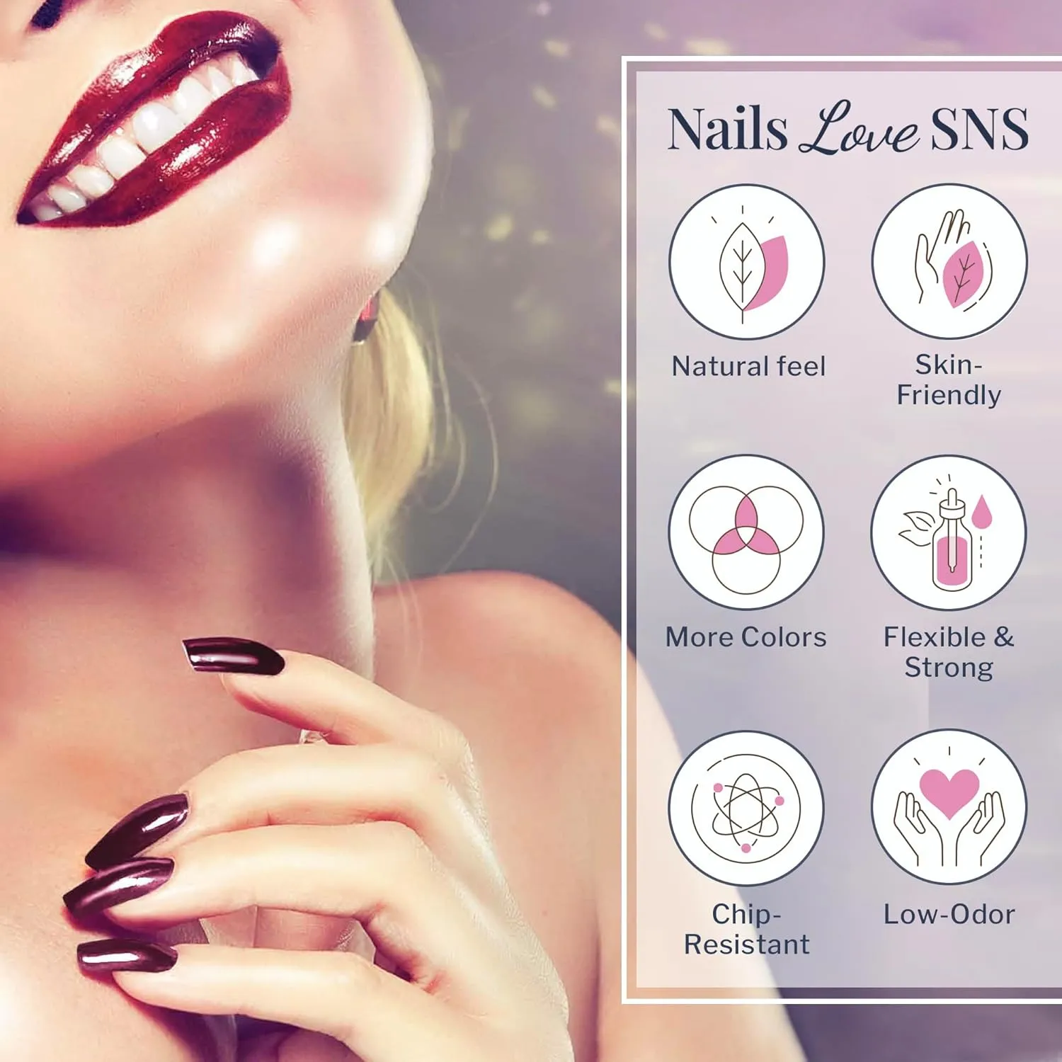 SNS Nail Dip Powder, Gelous Color Dipping Powder - Puppy Love (Brown/Beige), EE19 - Long-Lasting Acrylic Nail Color & Polish Lasts 14 Days - Low-Odor & No UV Lamp - 1 Oz