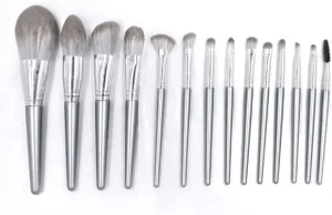 Soft Hair Eye Shadow Brush Foundation Make-up Powder Blusher Brush Full Set of Beauty Tools 14 Makeup Brushes