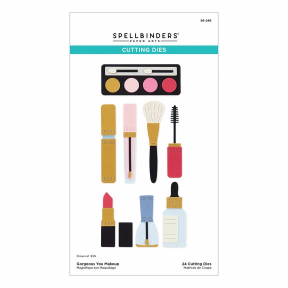 Spellbinders Gorgeous You Makeup Die Set