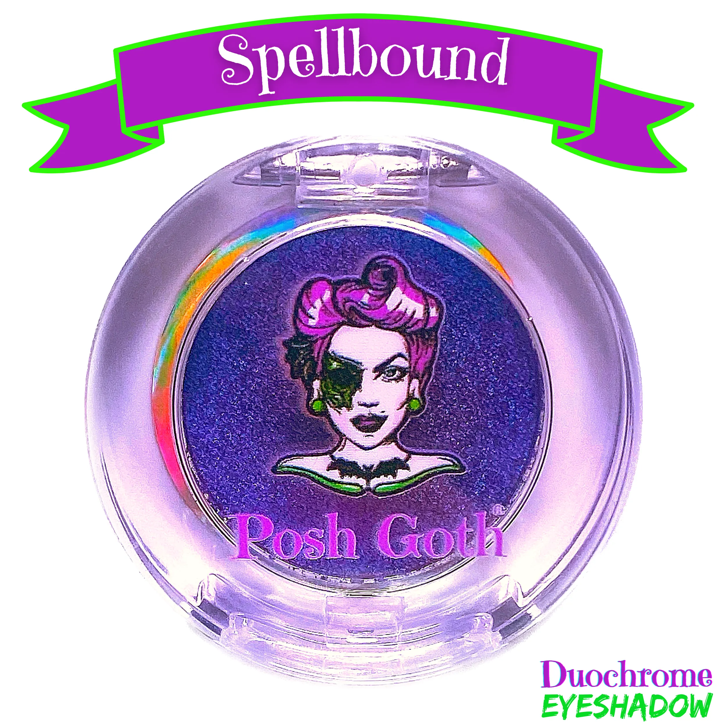 SPELLBOUND Purple Color-Shifting Foil Metallic Multichrome Eyeshadow