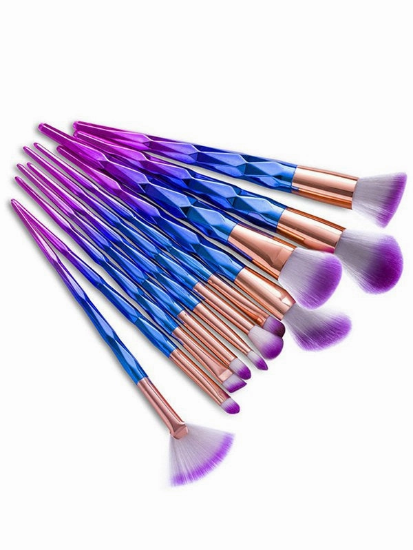 Taper Angular Makeup Brushes Set