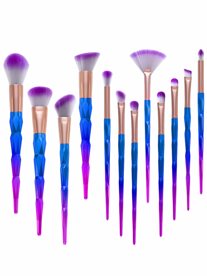 Taper Angular Makeup Brushes Set