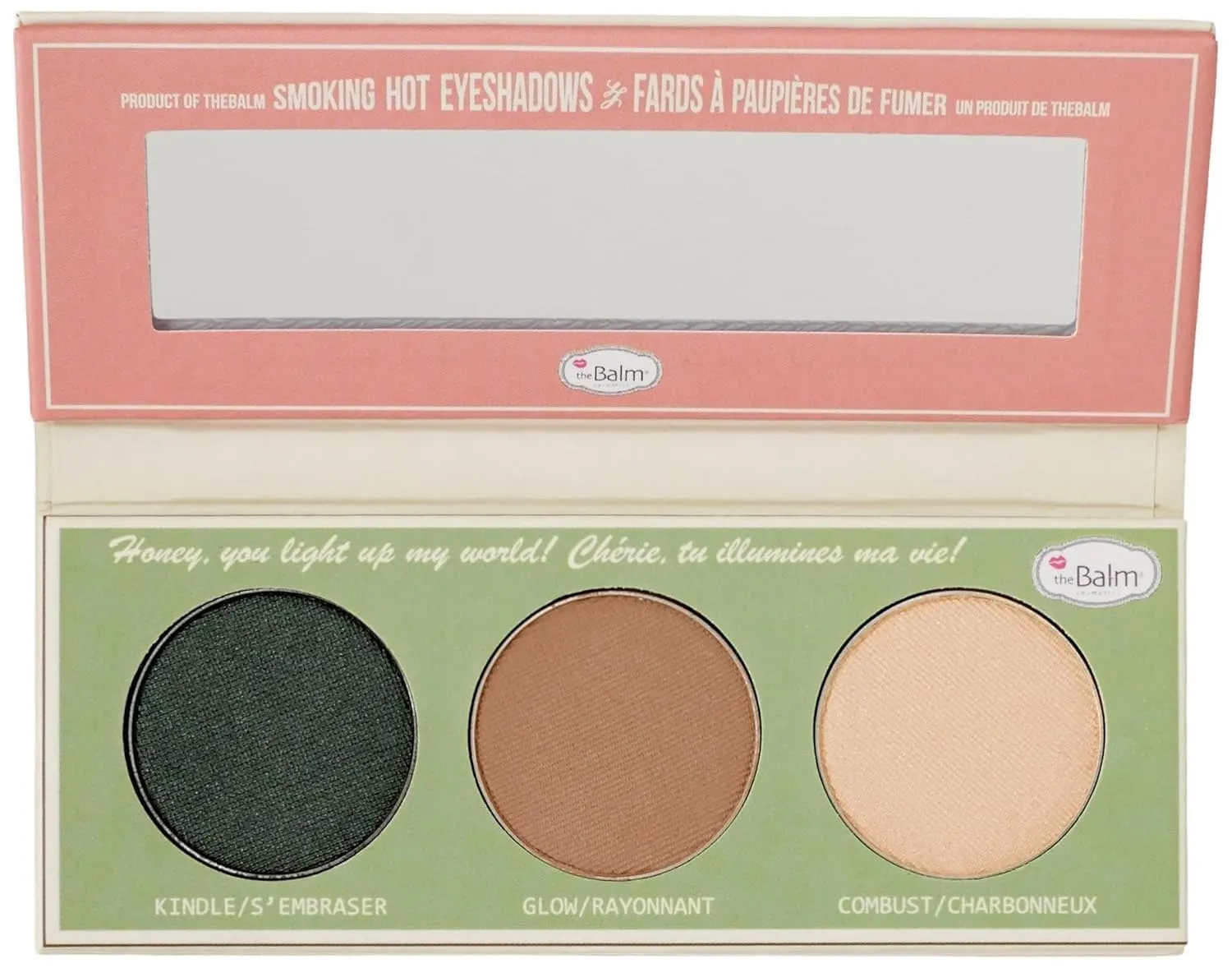 theBalm, Smoke Balm Blazing Perfect Eyeshadow Palette, Eye-Popping Cosmetics, Triple-Milled Highly Pigments, Shimmer Shadow & Liner for Girls Women