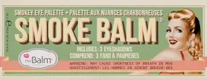 theBalm, Smoke Balm Blazing Perfect Eyeshadow Palette, Eye-Popping Cosmetics, Triple-Milled Highly Pigments, Shimmer Shadow & Liner for Girls Women