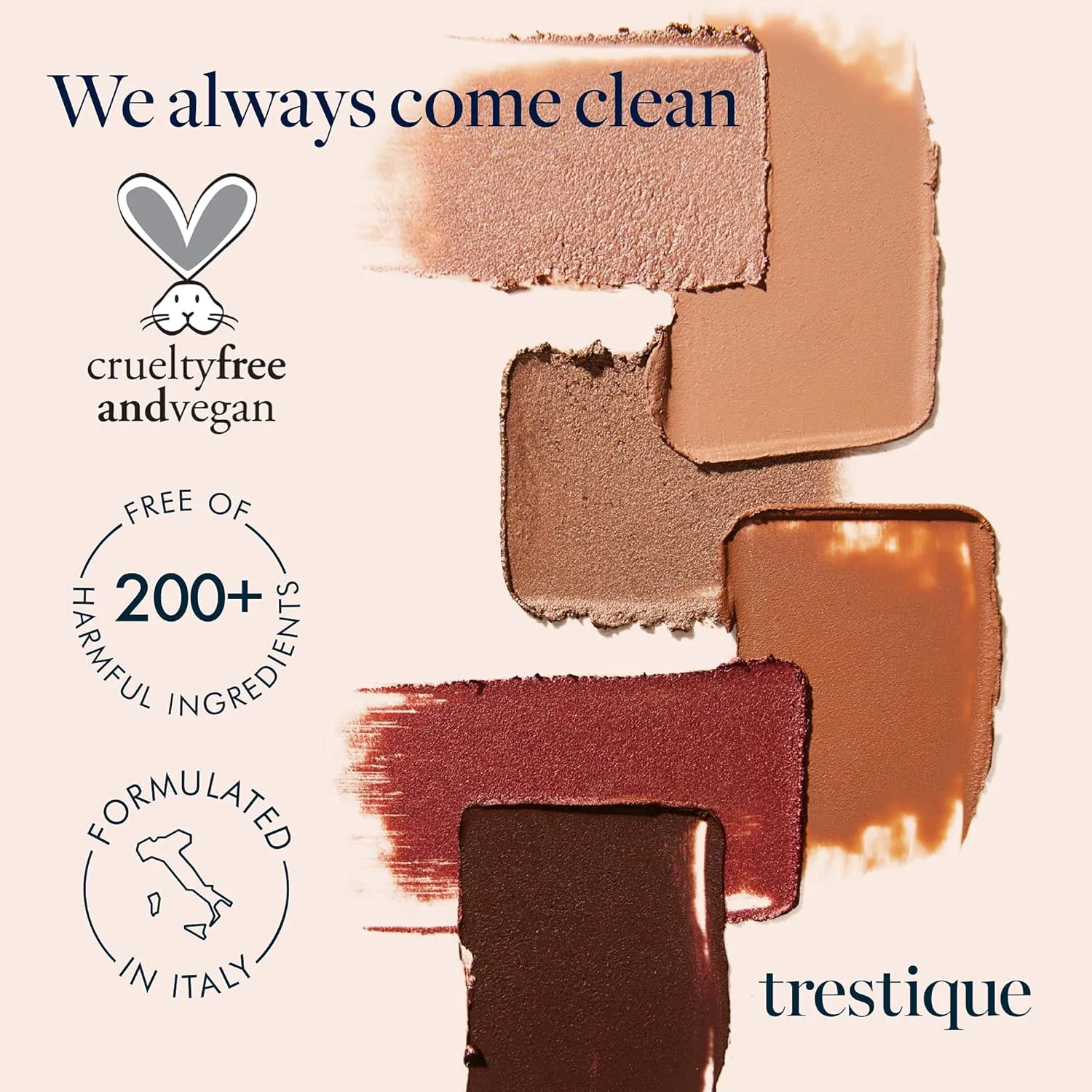 TRE'STIQUE trestique Shadow Crayon, Refillable Eyeshadow Crayon With Built-In Blending Brush, Multi-use Eye Makeup