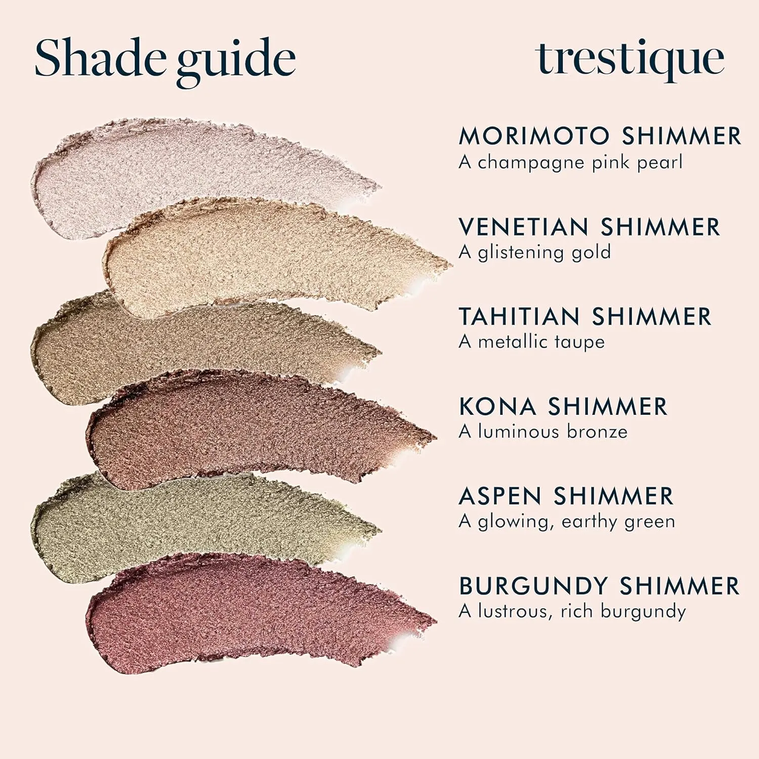 TRE'STIQUE trestique Shadow Crayon, Refillable Eyeshadow Crayon With Built-In Blending Brush, Multi-use Eye Makeup