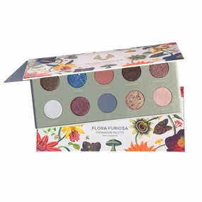 True   Luscious Flora Furiosa Eyeshadow Palette - 10 Richly Pigmented Floral-Inspired Shades - Matte, Shimmer & Satin Finishes - Clean Beauty, Vegan, Talc-Free & Cruelty-Free Formula