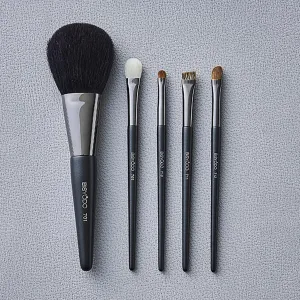 TSUMUGI Series 5pcs Makeup Brush Set - Gray Case