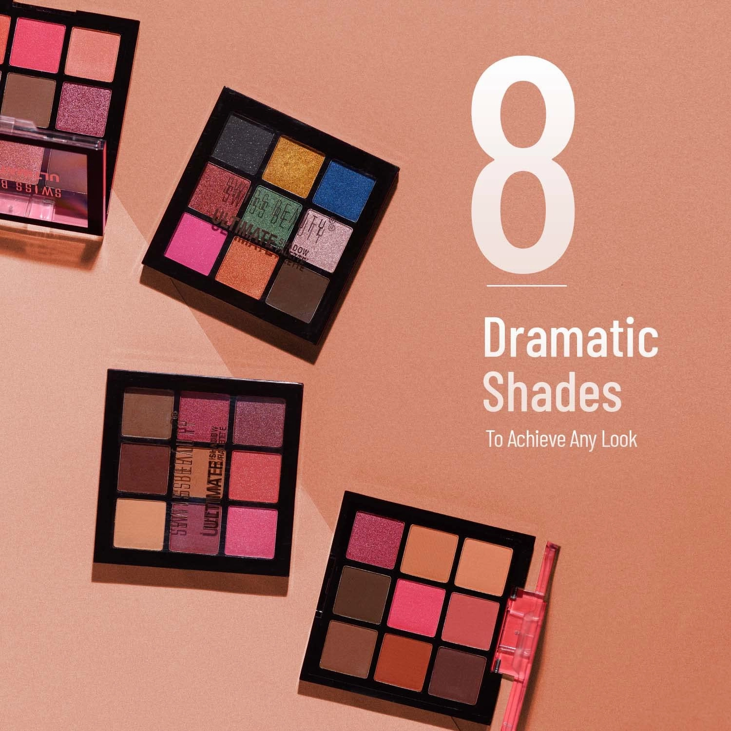 Ultimate Shadow Palette for Eyes, Shade-02, 9 g