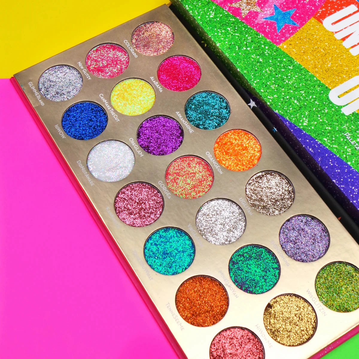 United Shades of Glitter Pallete