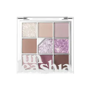 UNLEASHIA Glitterpedia Eye Palette NO.4 All of Lavender Fog