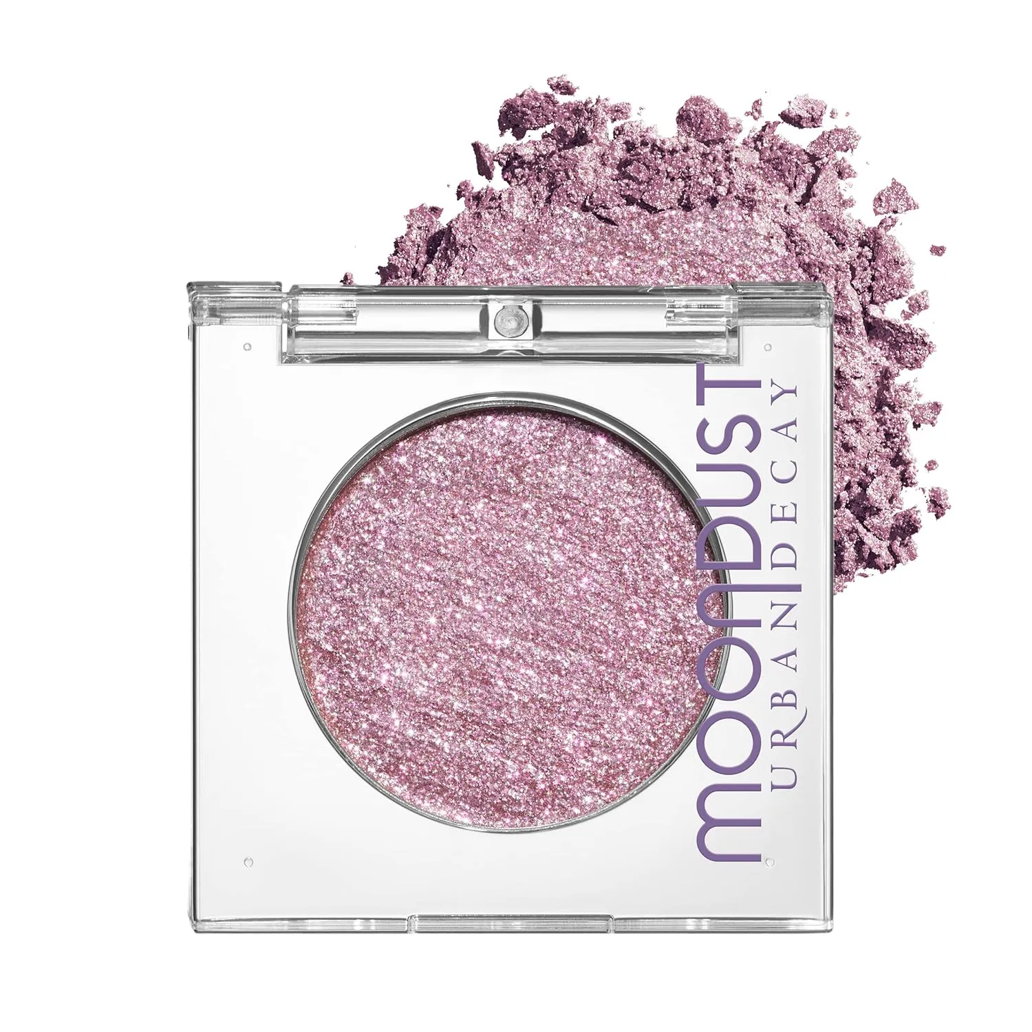 Urban Decay 24/7 Moondust Glitter Eyeshadow Single, Buildable Sparkly Eye Glitter, Long-lasting Shimmer Finish, Reflective Iridescent Eye Shadow Topper, Wet Look Effect - 0.06 oz
