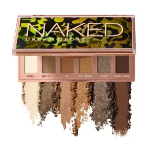 Urban Decay Naked Mini Eyeshadow Palette, 6 Multi-use Shades, Ultra-Blendable, Long-lasting Wear, Crease-free, Matte Shimmer or Metallic Colors, Travel Mini Palette
