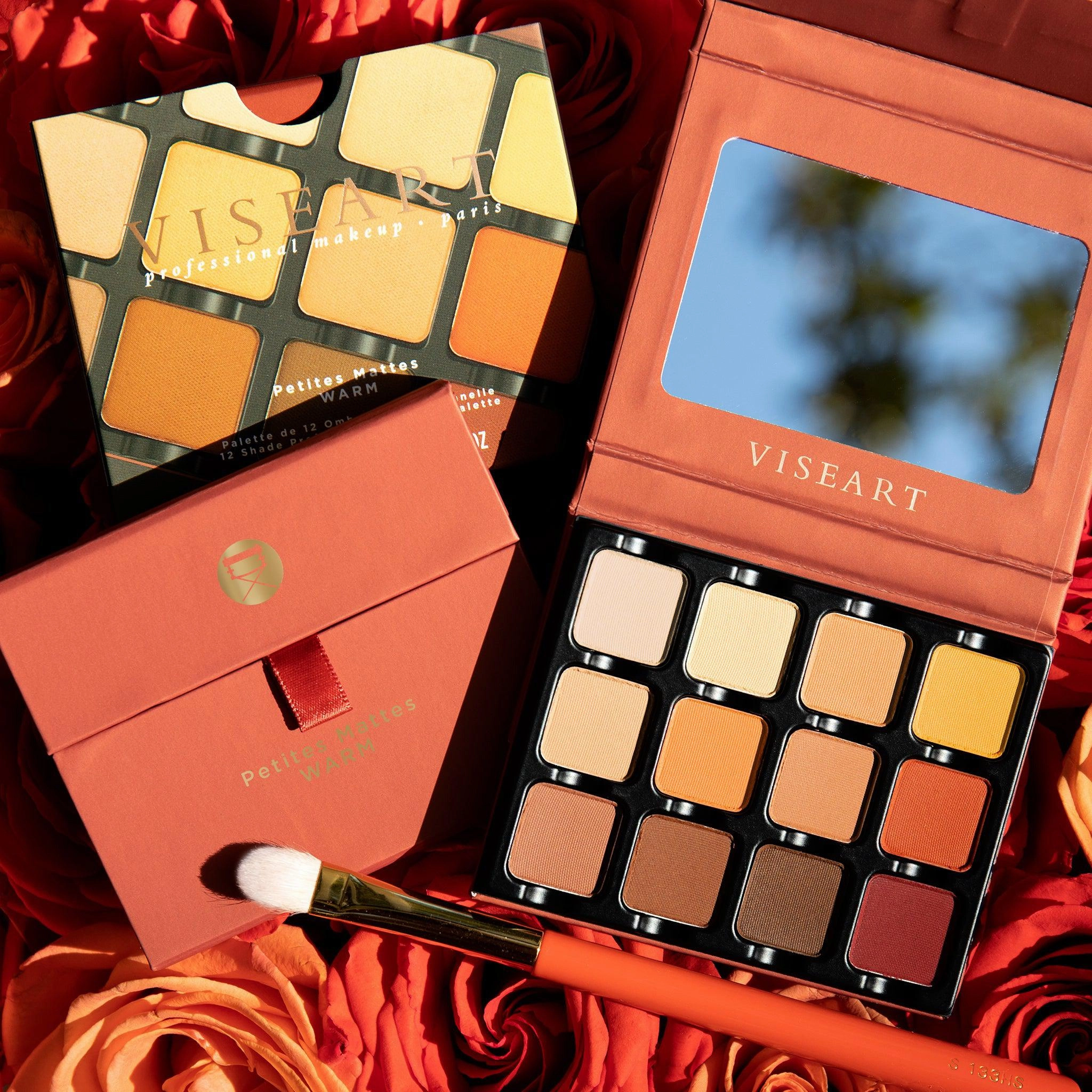 Viseart Petites Warm Mattes Eyeshadow Palette