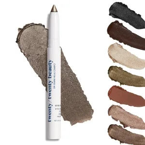 Visionary Eye Shadow Stick – Shimmer Cream Eye Shadow Pencil - Safe for Sensitive Eyes - Ophthalmologist Developed – Vegan, Cruelty-Free, Clean Ingredients (Love At First Sight)