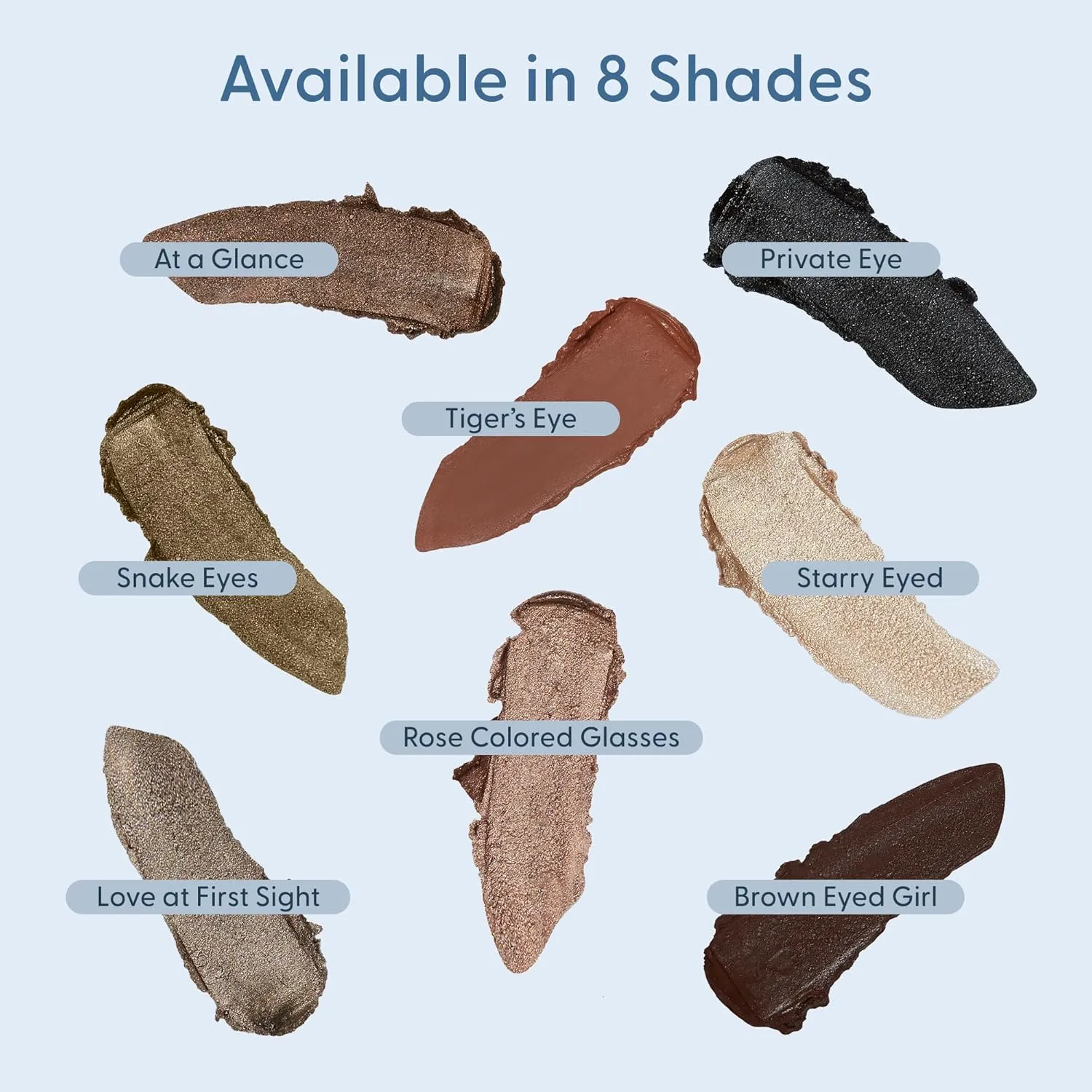 Visionary Eye Shadow Stick – Shimmer Cream Eye Shadow Pencil - Safe for Sensitive Eyes - Ophthalmologist Developed – Vegan, Cruelty-Free, Clean Ingredients (Love At First Sight)