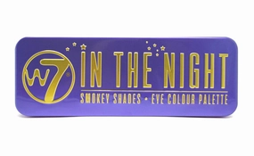 W7 - "In The Night" Smokey Shades - Eye Colour Palette 12 in 1 Eyeshadow Palette