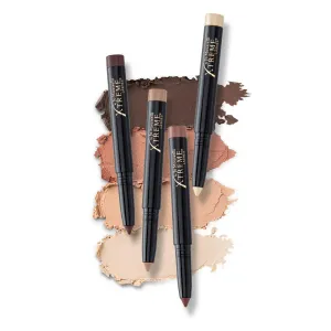Xtreme Lashes Glideshadow Long Lasting Eyeshadow Stick Quad Collection, Cream to Powder - Compatible with Eyelash Extensions - No Powdery Fallout or Buildup Along Lash Line